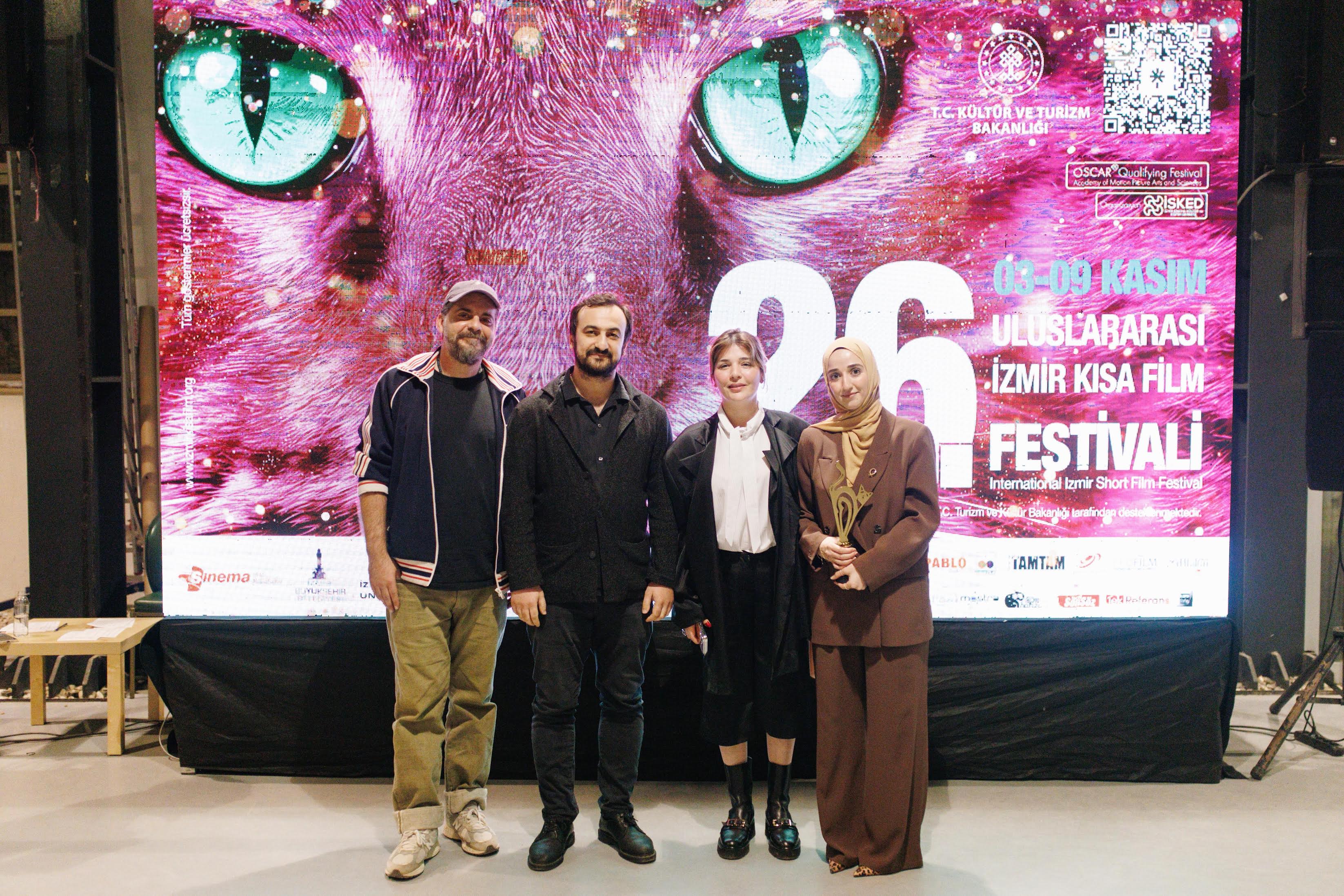 İzmir Kısa Film Festivali’ne muhteşem final: Ödüller dağıtıldı