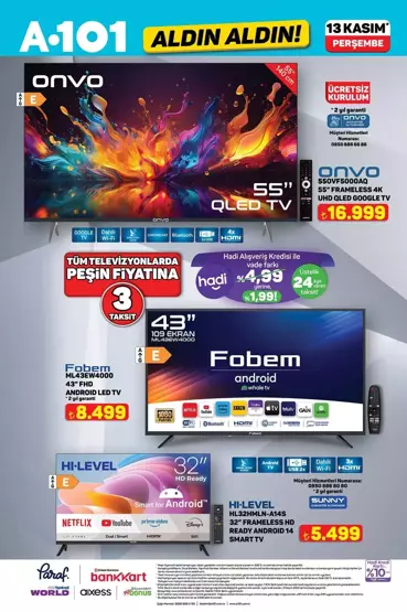 A101'e koltuk ve halı yıkama makinesi geliyor: 13Kasım Perşembe 2025 A101 Aldın Aldın kataloğu açıklandı