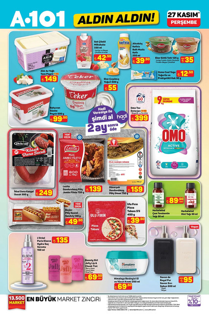 A101'e çekmeceli derin dondurucu geliyor: İşte 27 Kasım Perşembe 2025 A101 Aldın Aldın kataloğu-462