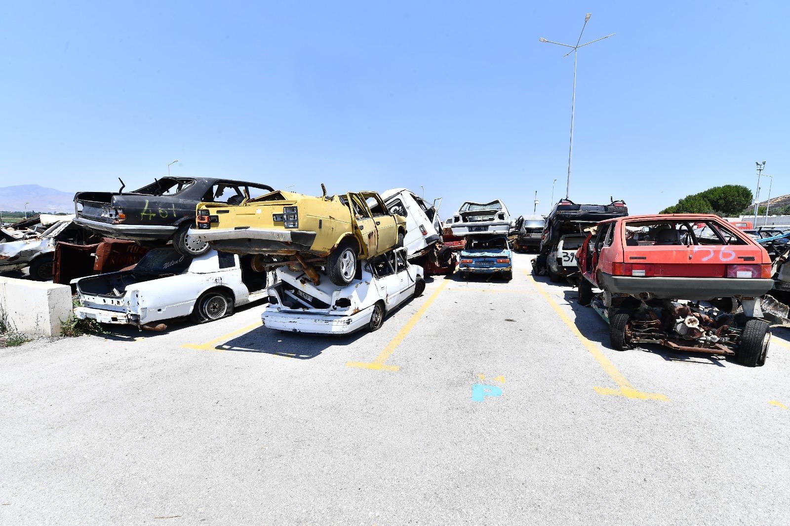 Hurda araçlar yeniden doğuyor