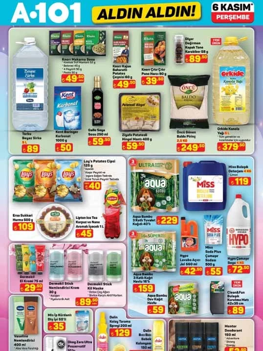 A101'e seramik tabanlı ütü geliyor: 6 Kasım Perşembe 2025 A101 Aldın Aldın kataloğu açıklandı