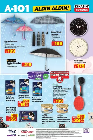 A101'e koltuk ve halı yıkama makinesi geliyor: 13Kasım Perşembe 2025 A101 Aldın Aldın kataloğu açıklandı