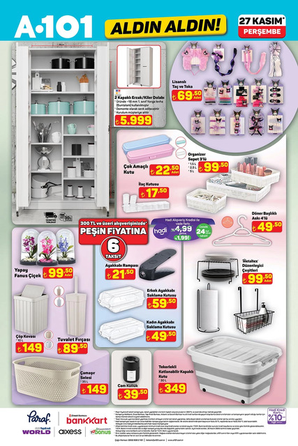 A101'e çekmeceli derin dondurucu geliyor: İşte 27 Kasım Perşembe 2025 A101 Aldın Aldın kataloğu