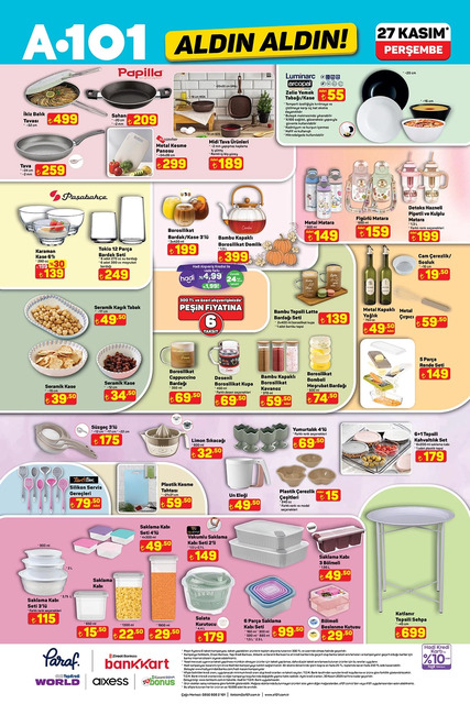 A101'e çekmeceli derin dondurucu geliyor: İşte 27 Kasım Perşembe 2025 A101 Aldın Aldın kataloğu