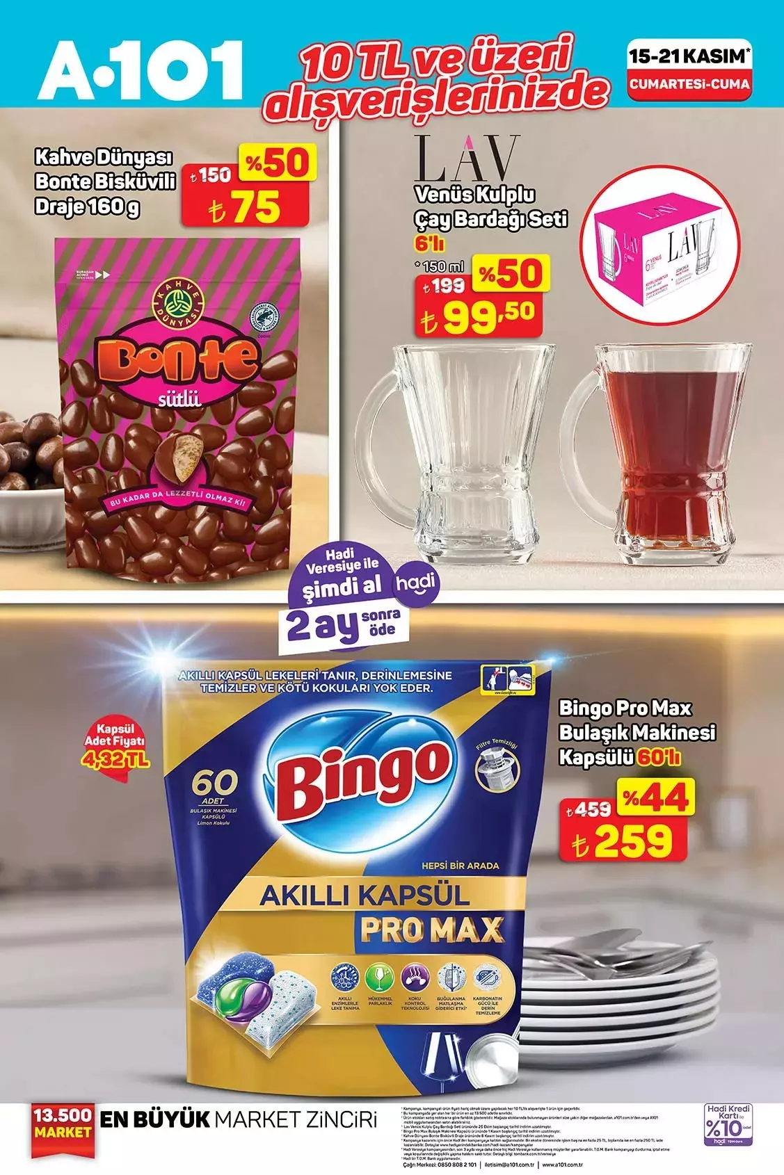 A101 15-21 Kasım Haftanın Yıldızları kataloğu yayınlandı: İşte bu haftanın indirimli ürünleri