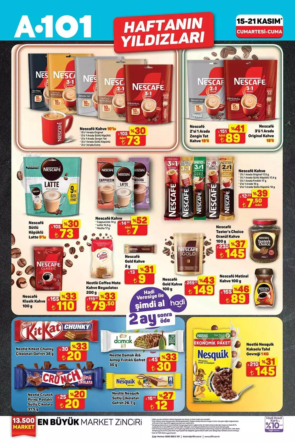 A101 15-21 Kasım Haftanın Yıldızları kataloğu yayınlandı: İşte bu haftanın indirimli ürünleri