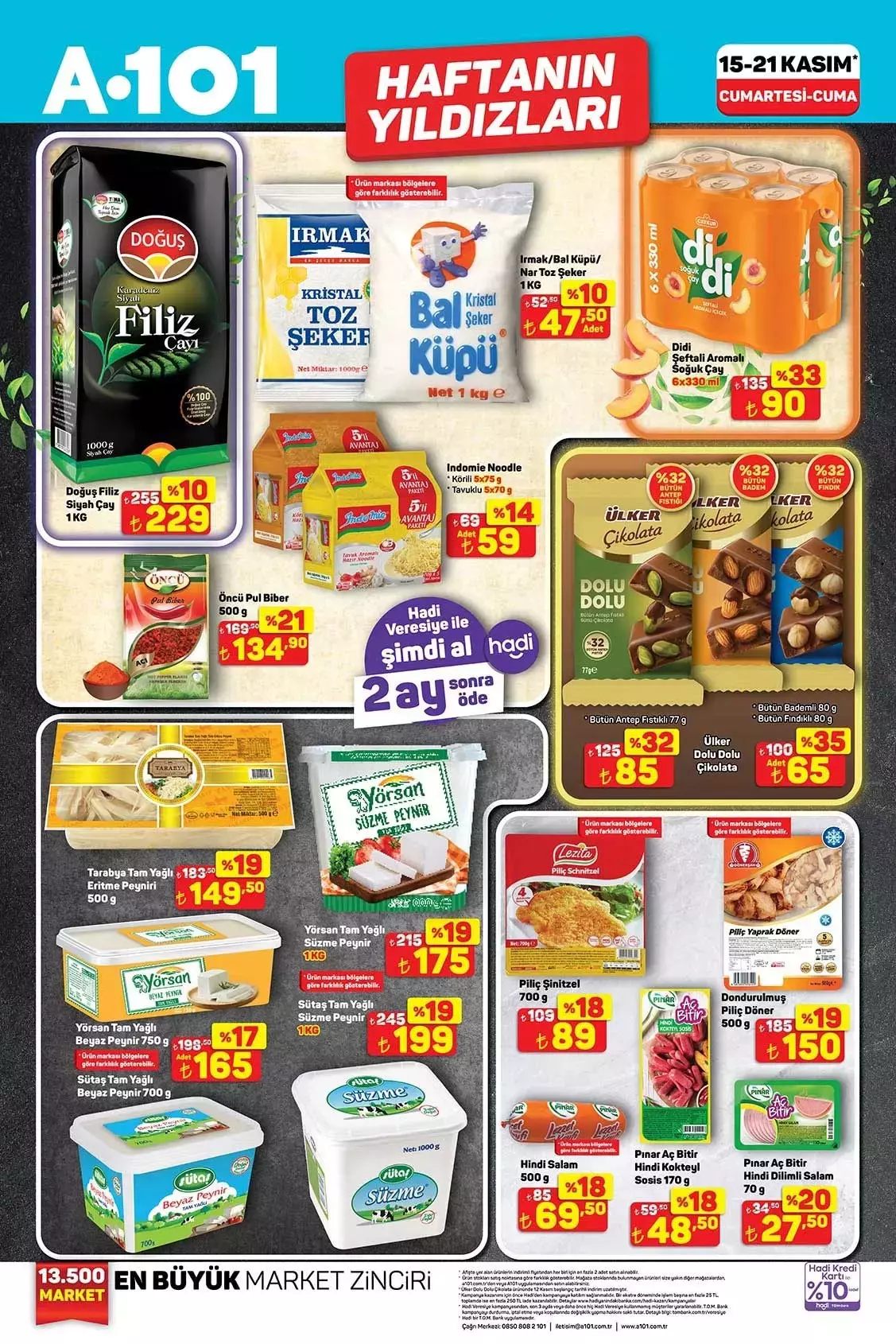 A101 15-21 Kasım Haftanın Yıldızları kataloğu yayınlandı: İşte bu haftanın indirimli ürünleri