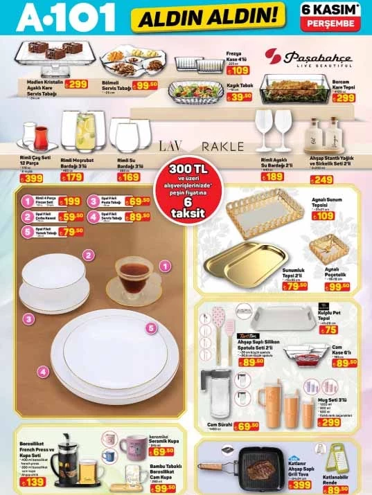 A101'e seramik tabanlı ütü geliyor: 6 Kasım Perşembe 2025 A101 Aldın Aldın kataloğu açıklandı