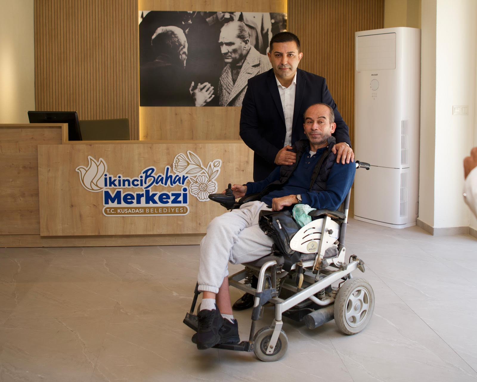 Kuşadası’nda sosyal belediyecilik örneği: Başkan Günel tesisleri ziyaret etti