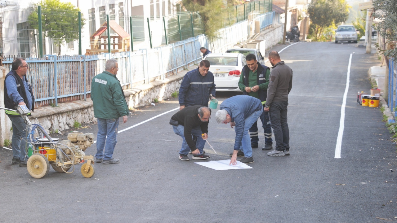 Çocuklar Için Güvenli Ve Renkli Okul Yolu Konak’ta Hayata Geçti