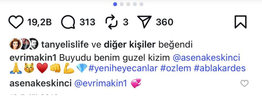 Evrim Akın'ın yıllar önce Asena Keskinci ile paylaştığı fotoğraf ortaya çıktı: Notu dikkat çekti!