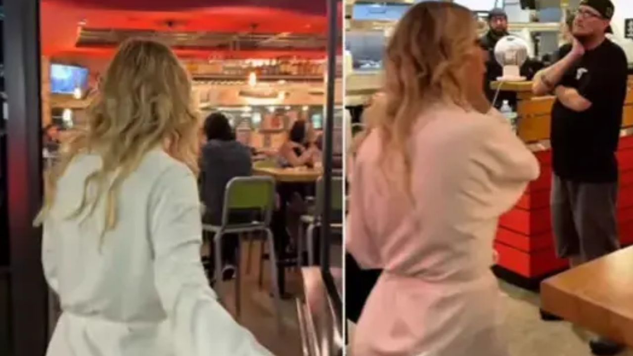 Gülben Ergen Bornozuyla Hamburgerciye Gitti Tutuklansam Mı