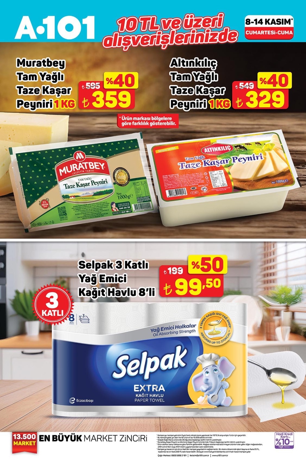 8 - 14 Kasım 2025 A101 Haftanın Yıldızları kataloğu yayınlandı