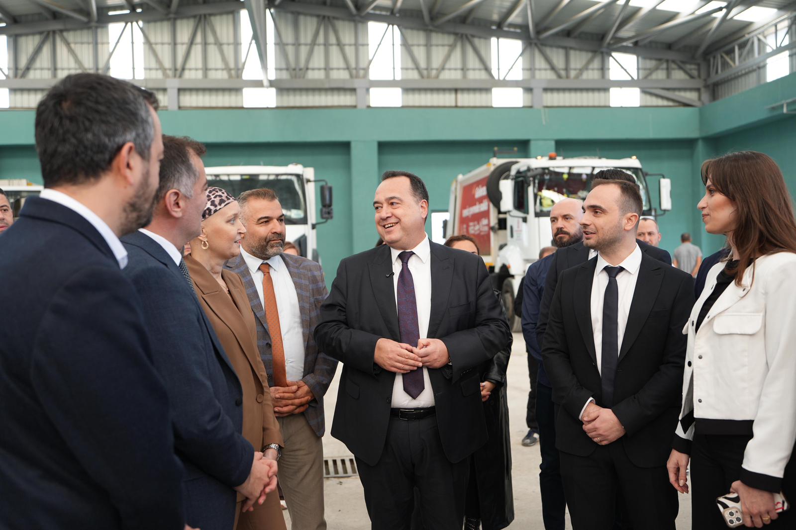 Manisa Büyükşehir’den Dev Yatırım Yeni Çöp Transfer Istasyonu Açıldı (3)