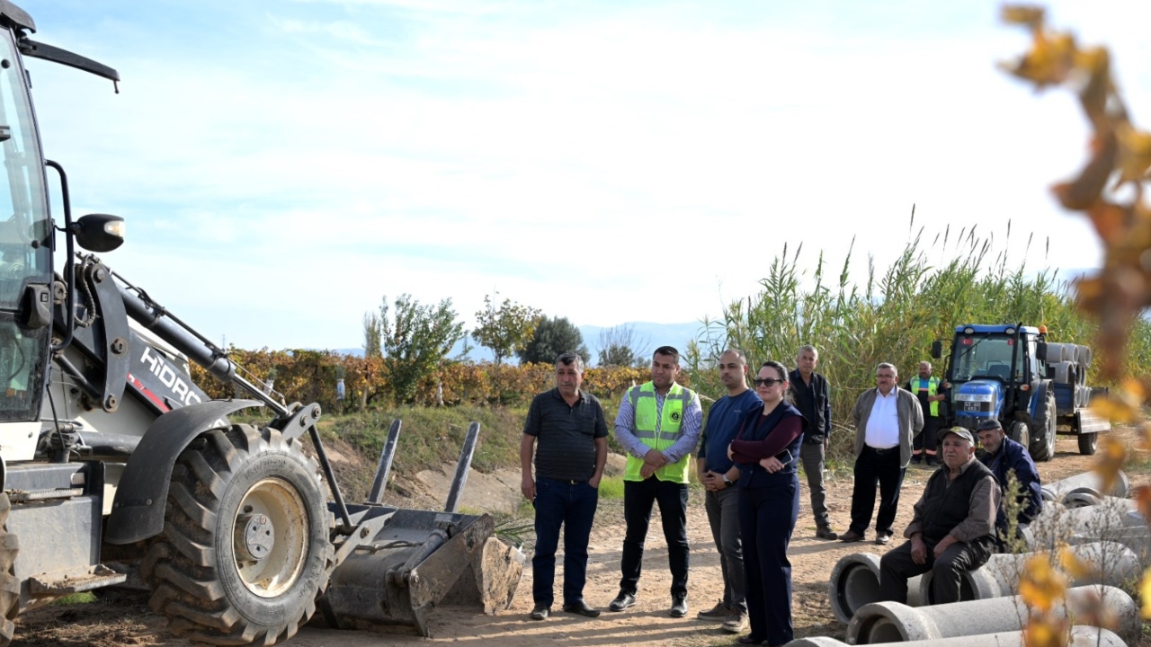 Manisa’nın O Ilçesinde 30 Yıllık Altyapı Çilesi Son Buluyor (1)