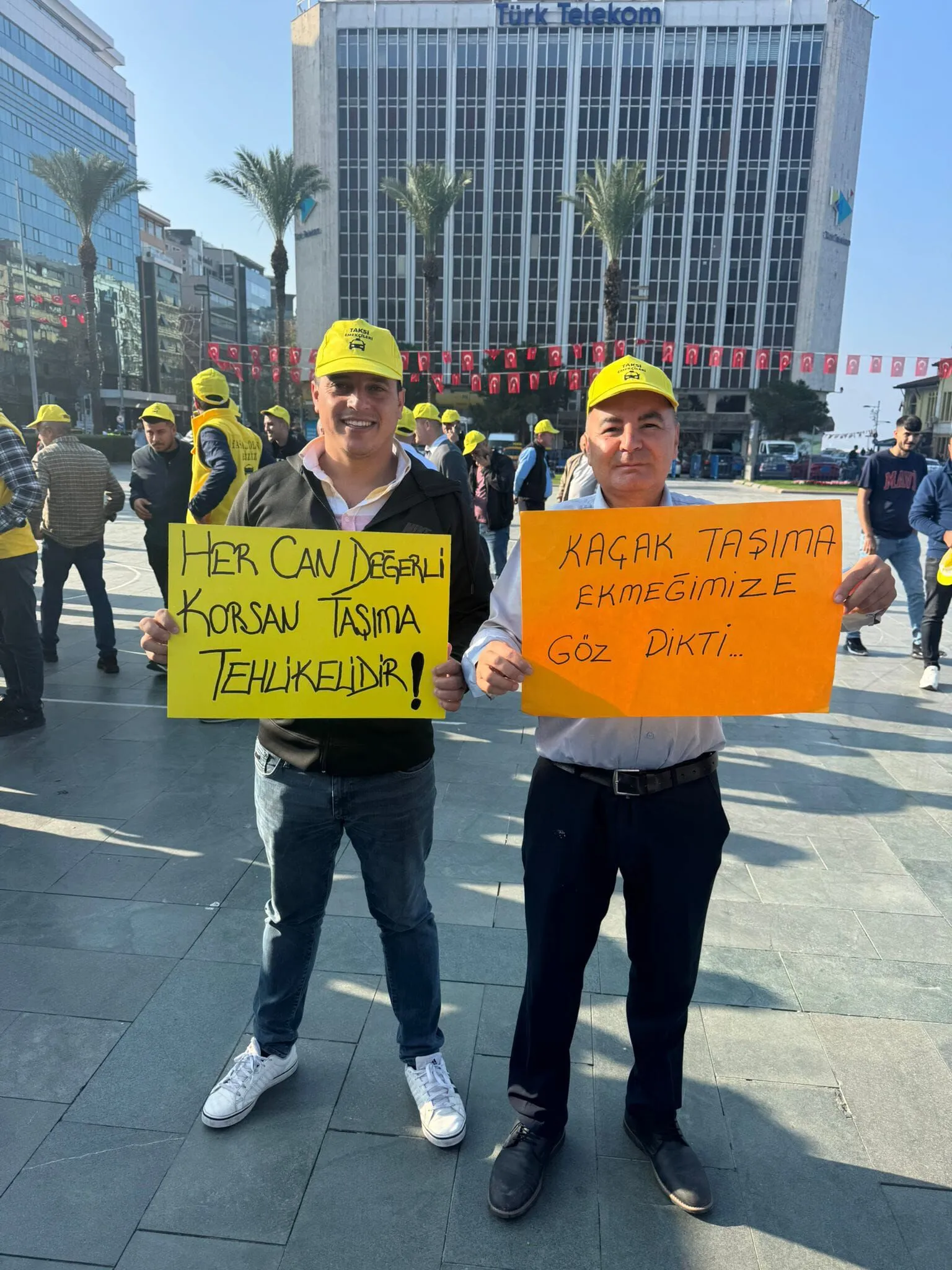 İzmir’de korsan taksi isyanı!