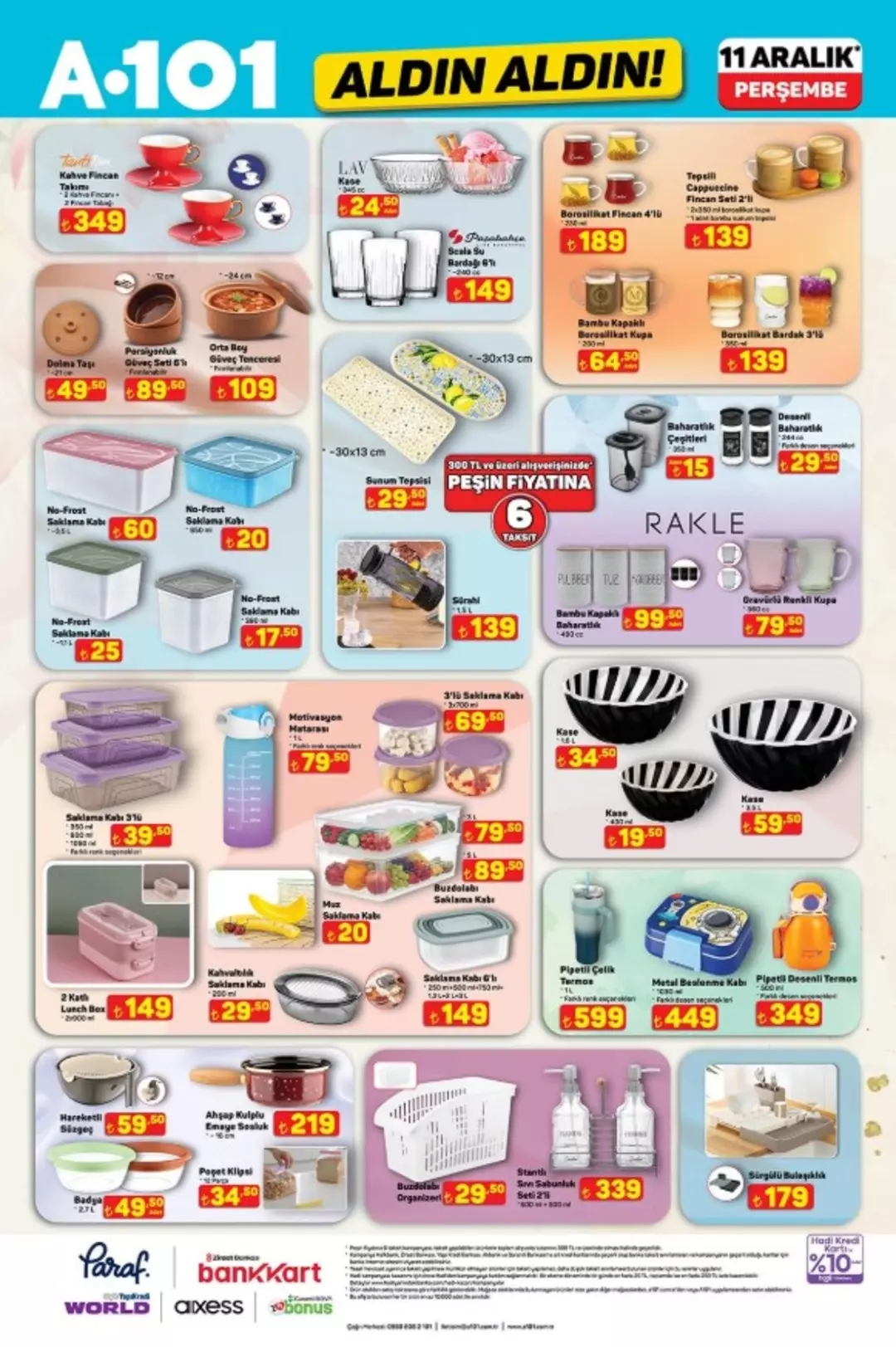 A101' in yeni kataloğu belli oldu: 11 Aralık Perşembe A 101'e tam set balıkçı seti geliyor!