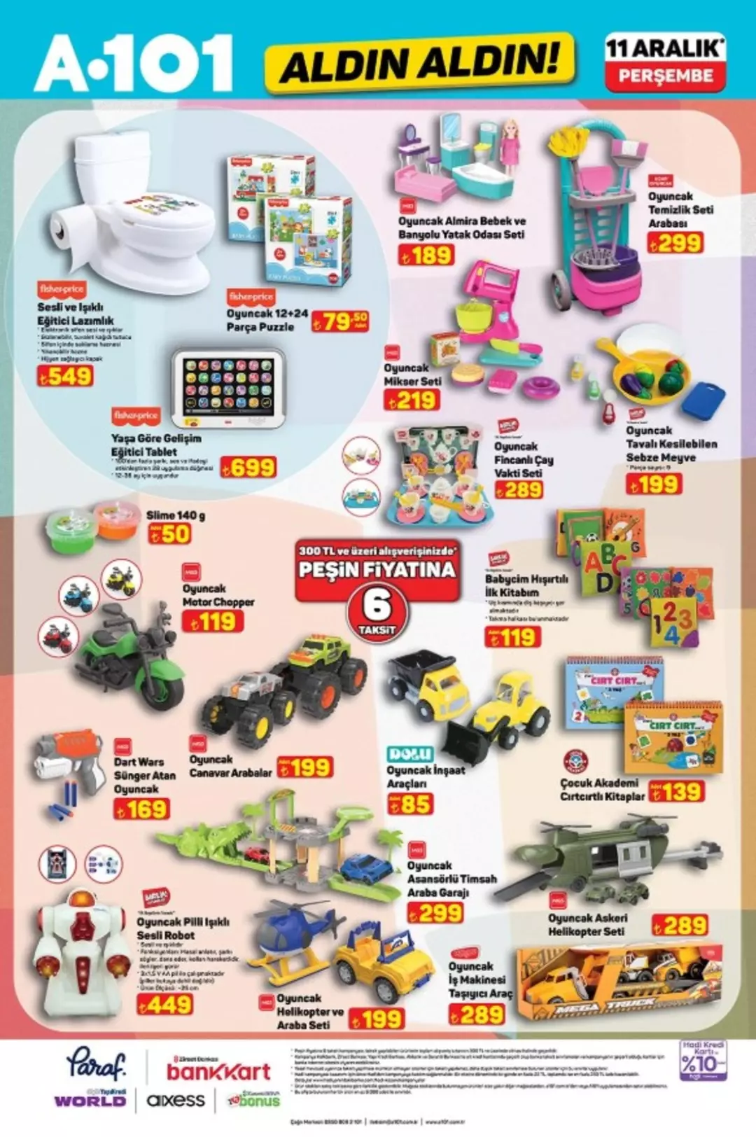 A101' in yeni kataloğu belli oldu: 11 Aralık Perşembe A 101'e tam set balıkçı seti geliyor!