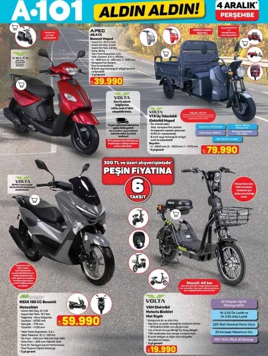 A101'e yeni kataloğu yayınladı: 4 Aralık Perşembe A 101'e yılbaşı ürünleri geliyor!