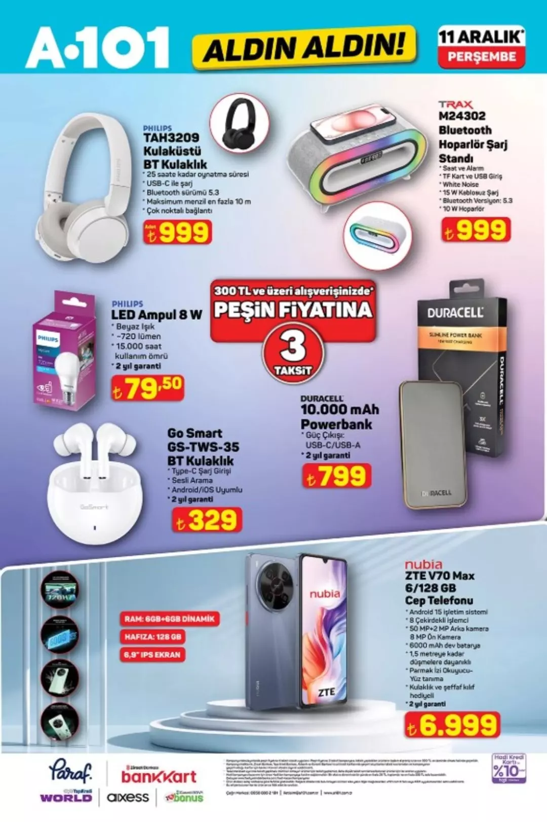 A101' in yeni kataloğu belli oldu: 11 Aralık Perşembe A 101'e tam set balıkçı seti geliyor!