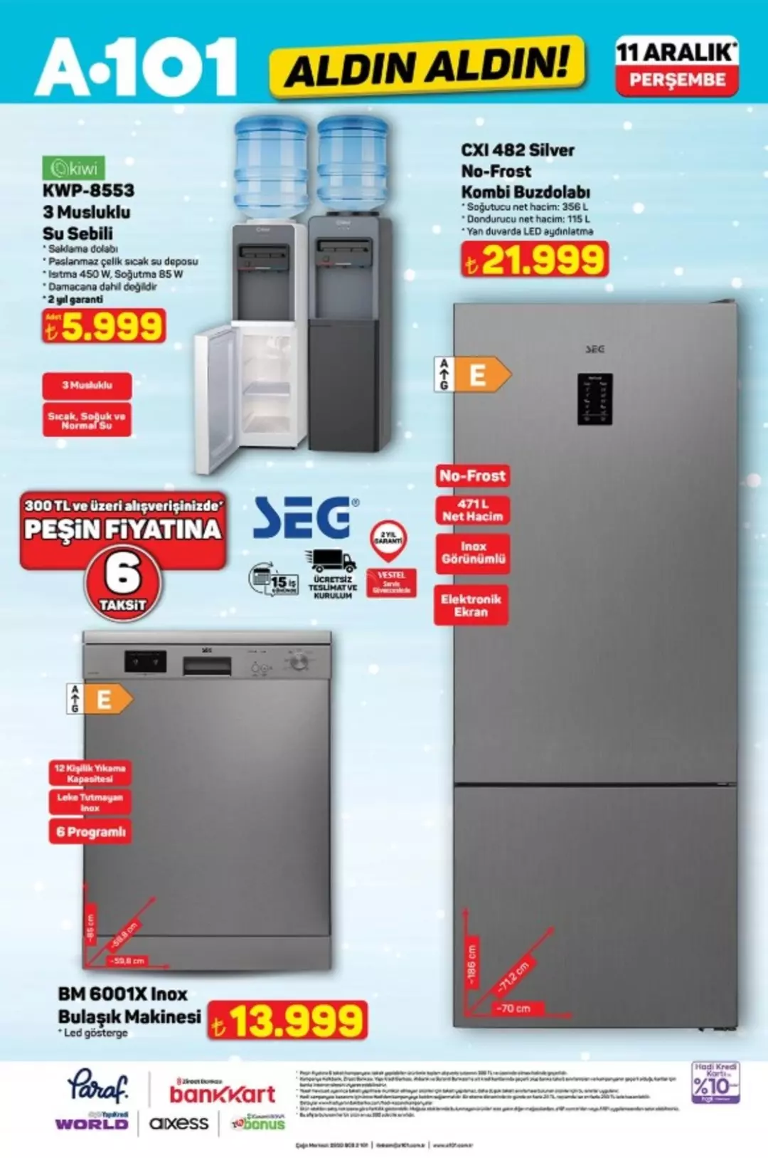 A101' in yeni kataloğu belli oldu: 11 Aralık Perşembe A 101'e tam set balıkçı seti geliyor!