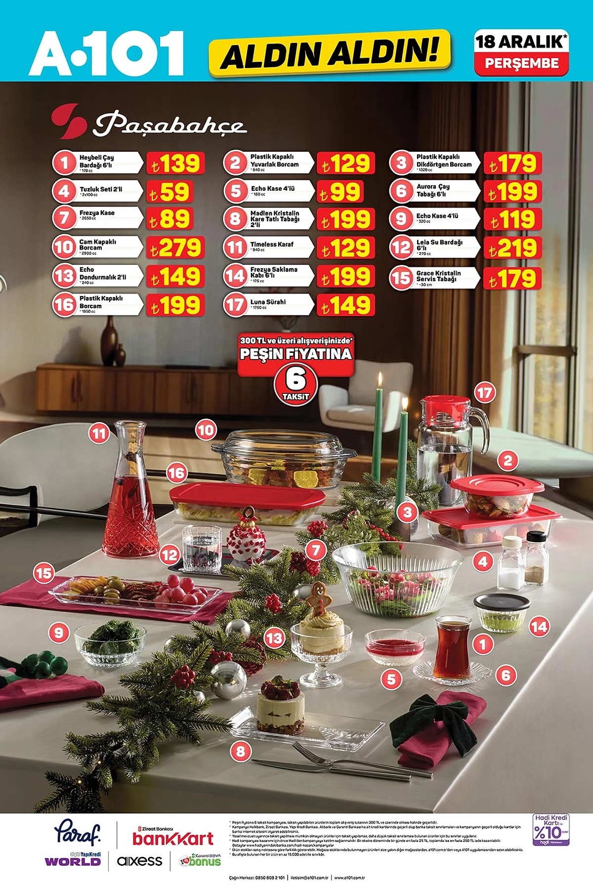 Müzik ürünlerinden cam temizleme robotuna... 18 Aralık Perşembe A101 kataloğu belli oldu!