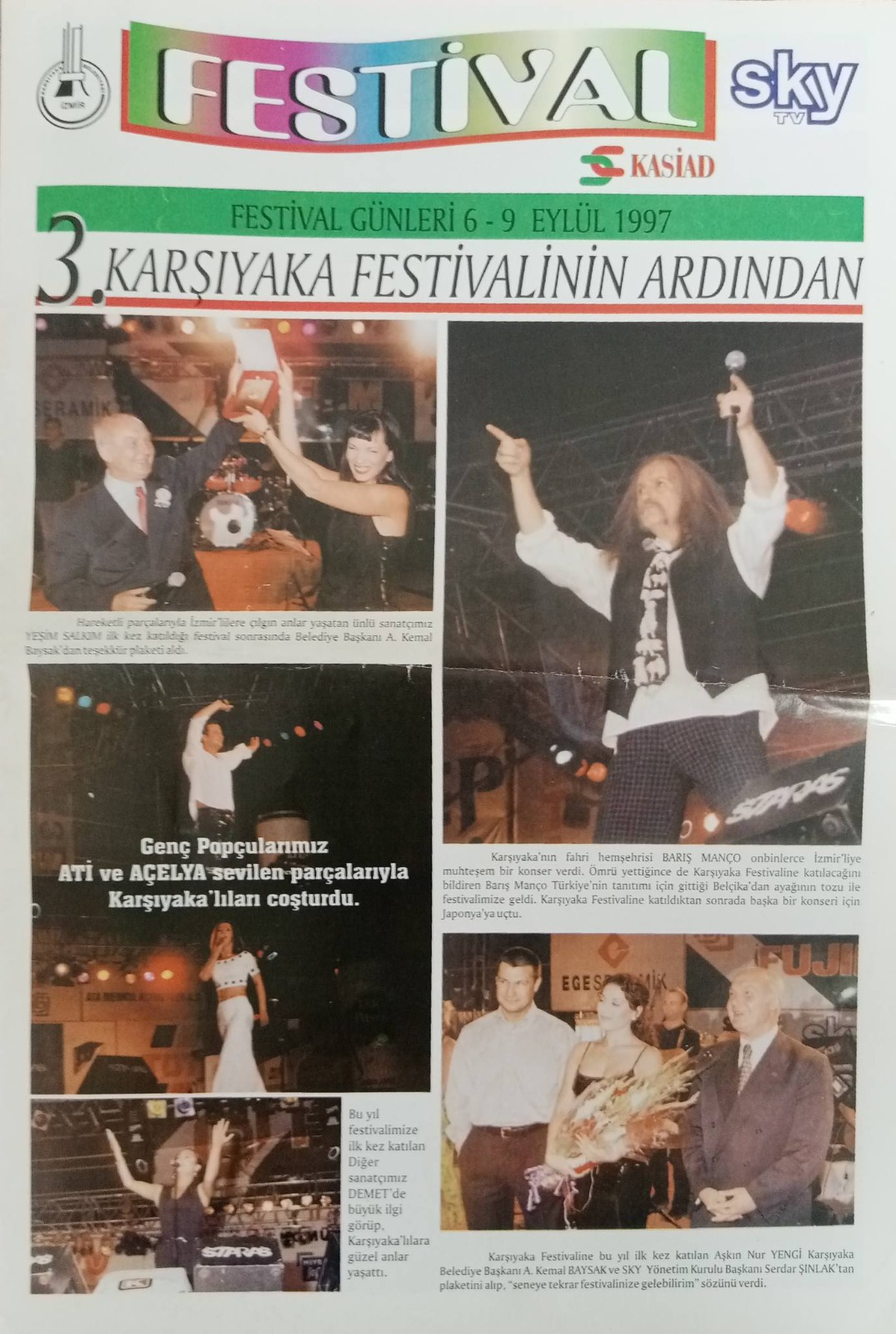 Barış Manço’nun Karşıyakalıların gönlündeki yeri bambaşka