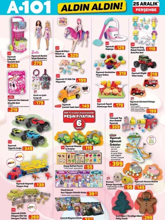 Yılbaşı A 101'de güzel: 25 Aralık Perşembe A101 Aldın Aldın kataloğu belli oldu!