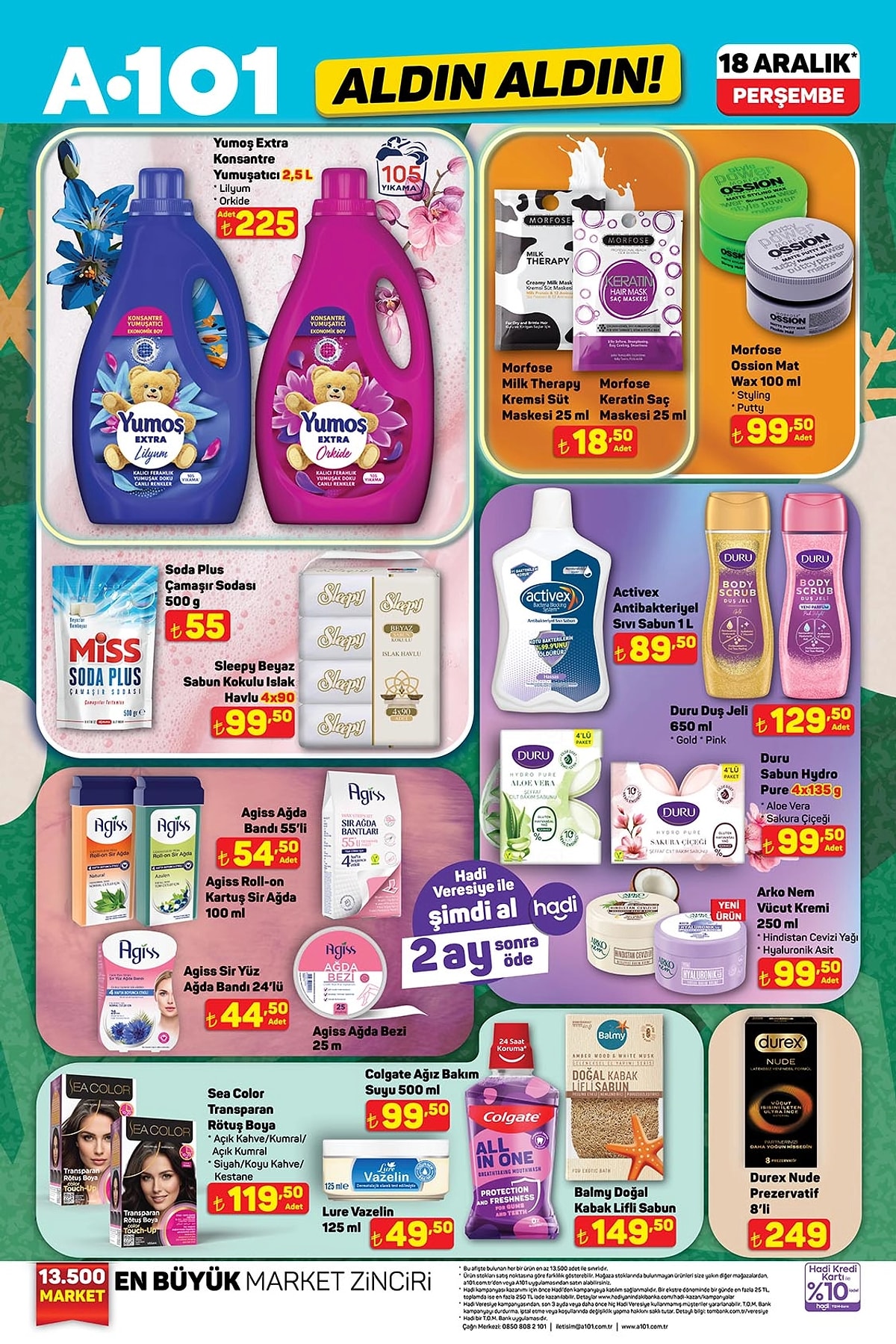 Müzik ürünlerinden cam temizleme robotuna... 18 Aralık Perşembe A101 kataloğu belli oldu!