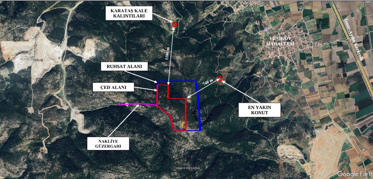 İzmir’de köye komşu kireçtaşı ocağı hamlesi