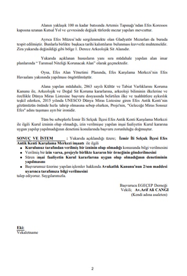 Egeçep Dilekçe 2