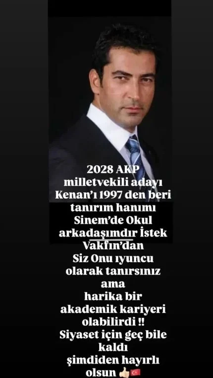 Flaş Iddia Kenan İmirzalıoğlu Akp Milletvekili Olacak