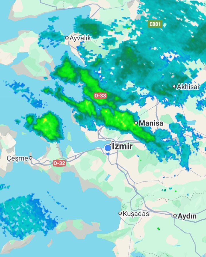 İzmir’de Kar Yağışı Etkili Oldu