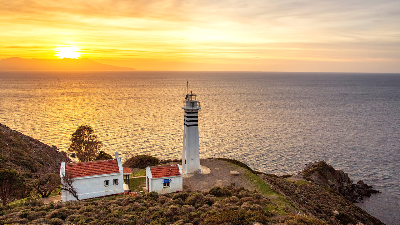Ne Yunanistan’da ne İtalya’da var İzmir’in seyir terası gibi bir köyü