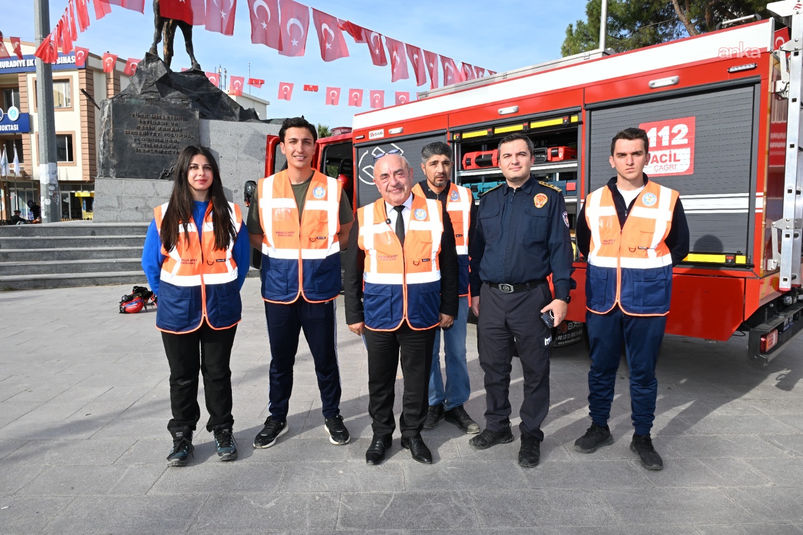 Manisa’da Mahalle Afet Gönüllüleri Projesi Başladı (2)