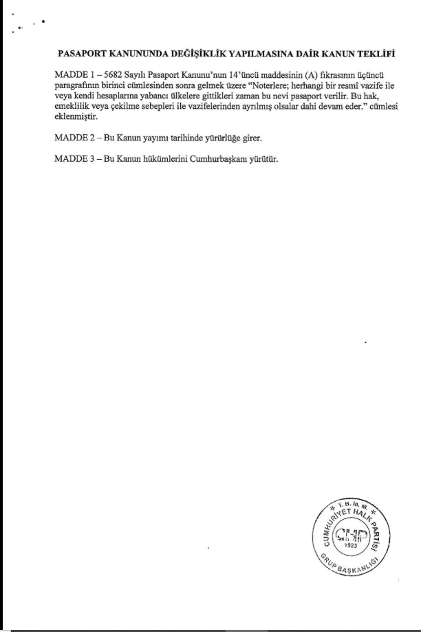 Sevda Erdan Kılıç'tan damgalı pasaport hamlesi: Noterlerin haktan yararlanamaması önemli bir eşitsizlik!