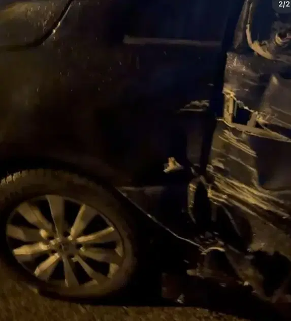 Ünlü Oyuncu Trafik Kazası Geçirdi (2)