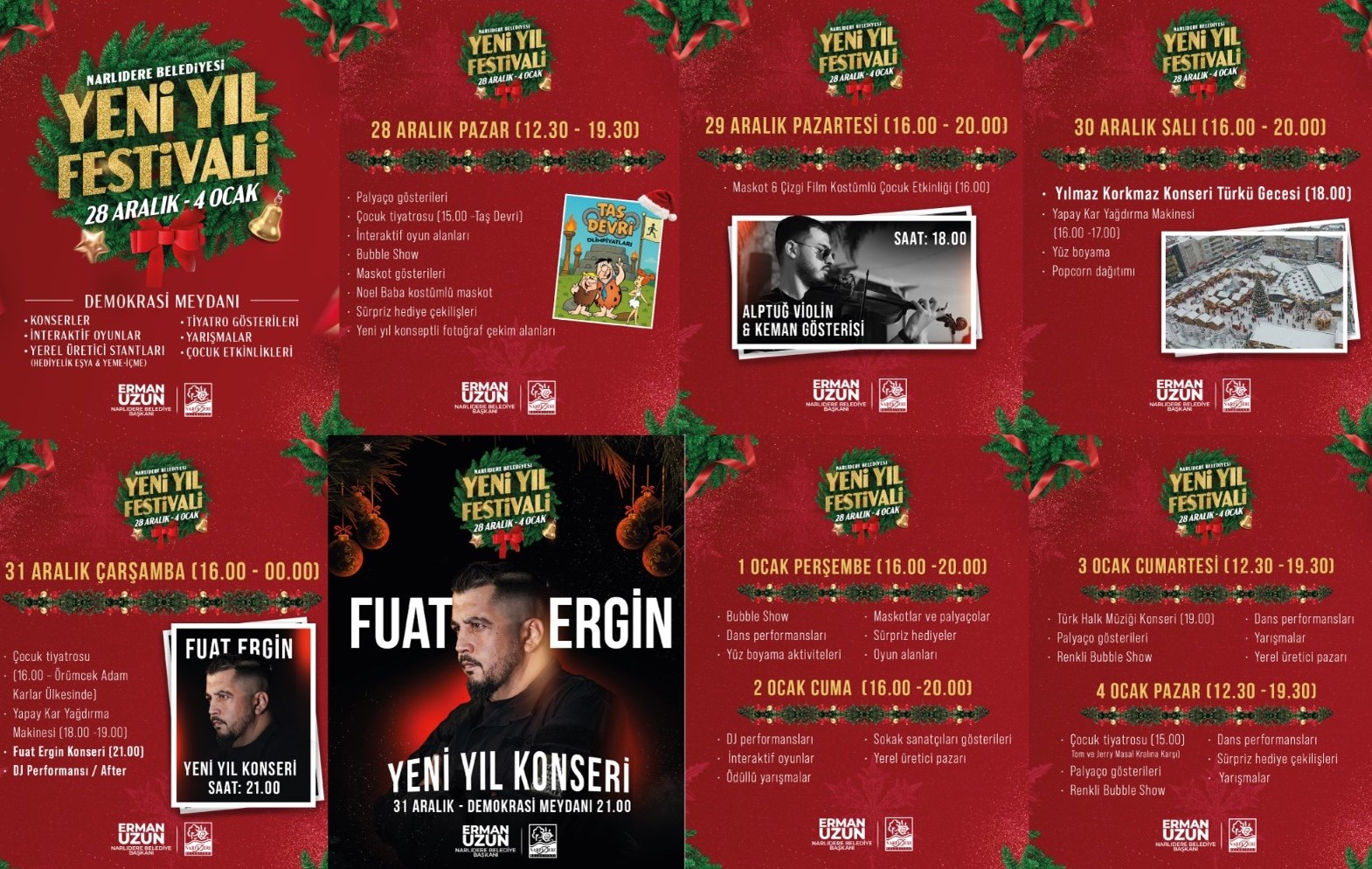 Narlıdere'de Yeni Yıl Festivali: Bir hafta boyunca dolu dolu program-1