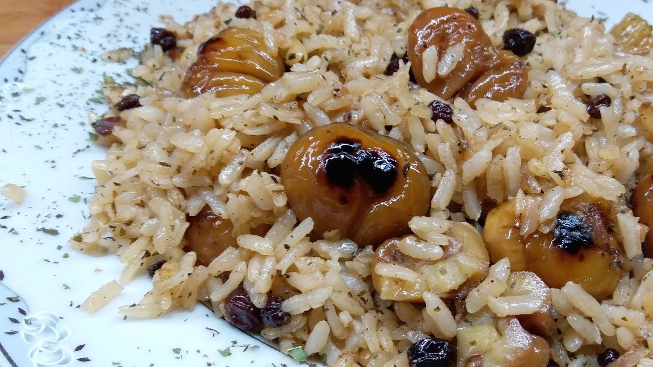 Yılbaşı Sofralarının Vazgeçilmezi Kestaneli Pilav Nasıl Yapılır (1)