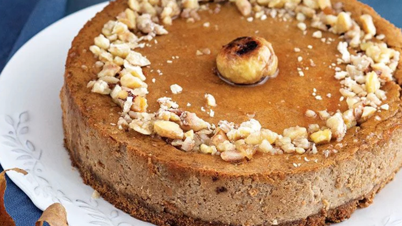Yılbaşında Sofralarınız Tatlanacak Kestaneli Cheesecake Tarifi (1)