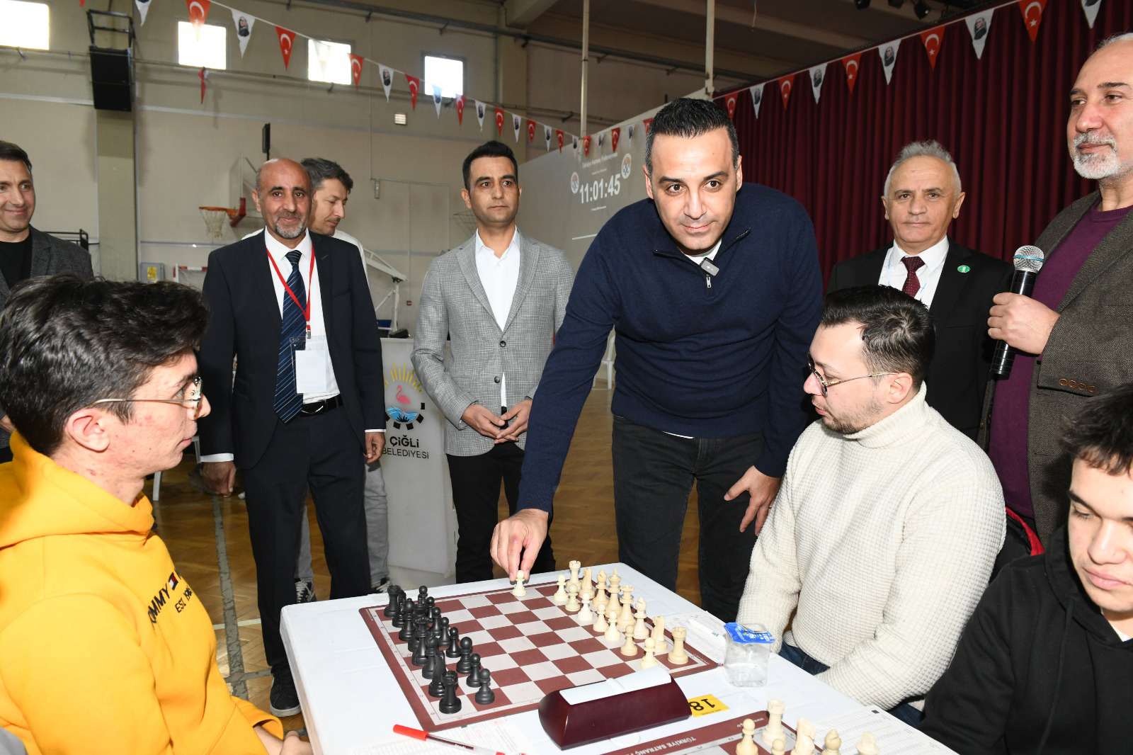 Başkan Yıldız: Çiğli satrançta gurur verici bir noktada