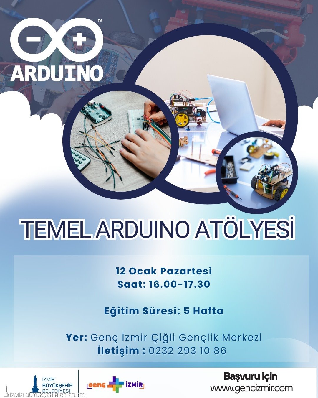 İzmir'de Temel Arduino Eğitimi için geri sayım başladı