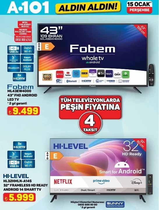 A 101' e buharlı kırışıklık giderici geliyor: A 101 15 Ocak Aldın Aldın ürünleri bugün raflarda!