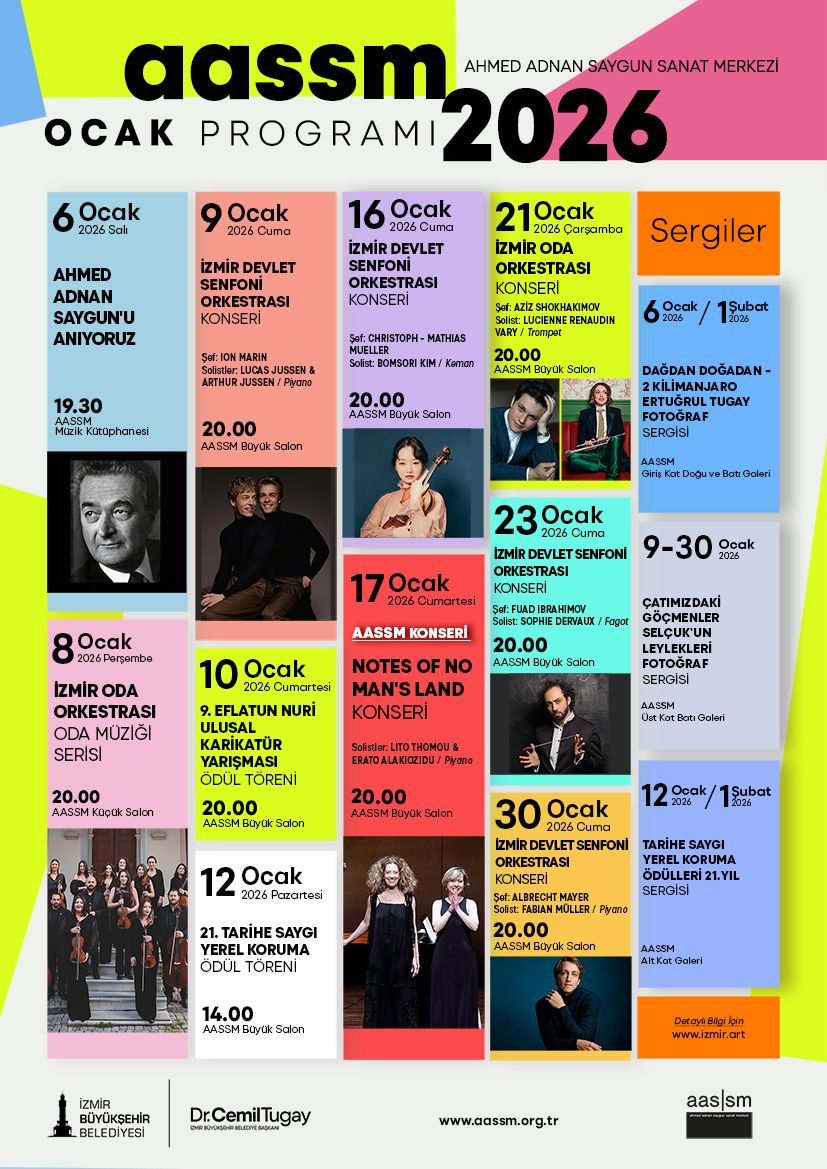 AASSM’den 2026’ya sanatla dolu bir başlangıç