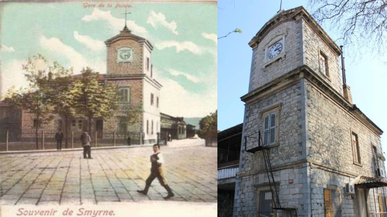 Alsancak Garı Saat Kulesi nerede ve hikayesi nedir? Alsancak Garı’nın gizli hazinesi zamana meydan okuyor!-1