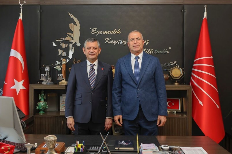 Başkan Işık’tan Chp Genel Başkanı Özgür Özel’e Ziyaret (1)