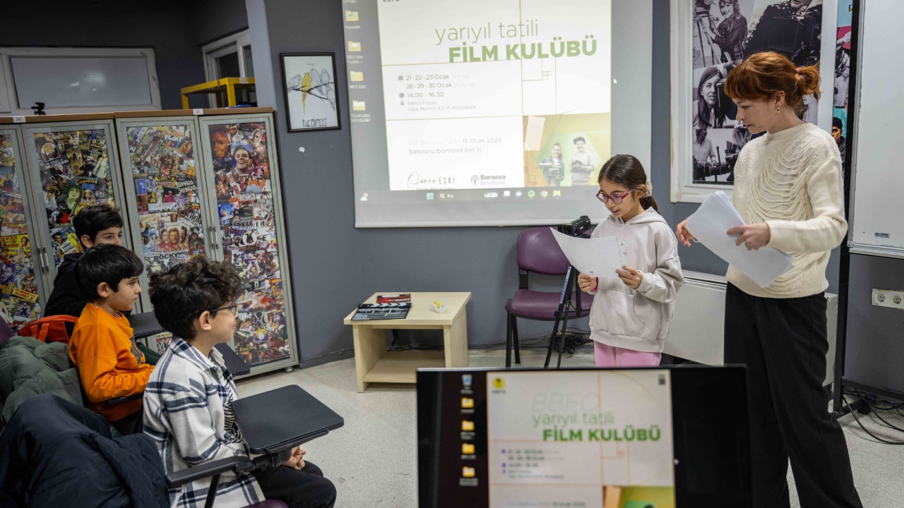 Bornova Belediyesi’nden Çocuklara Ücretsiz Film Kulübü