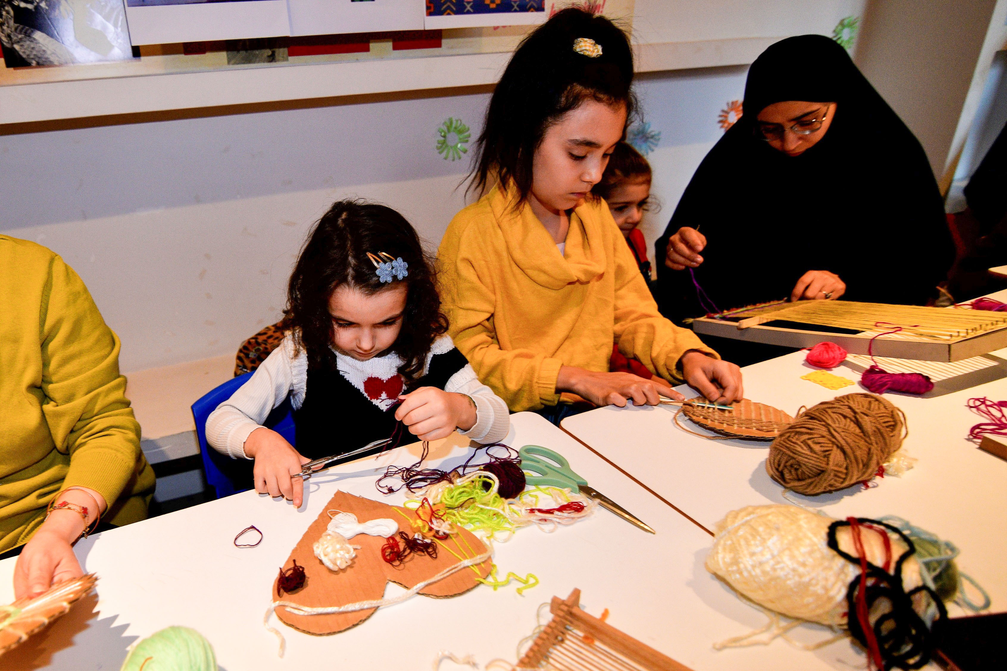 Bornova’da Minikler Ve Ebeveynler Atölyede Buluştu