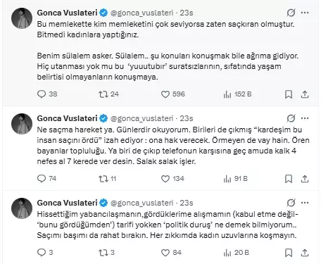 Gonca Vuslateri’nden saç örme akımına sert sözler: Salak salak işler!