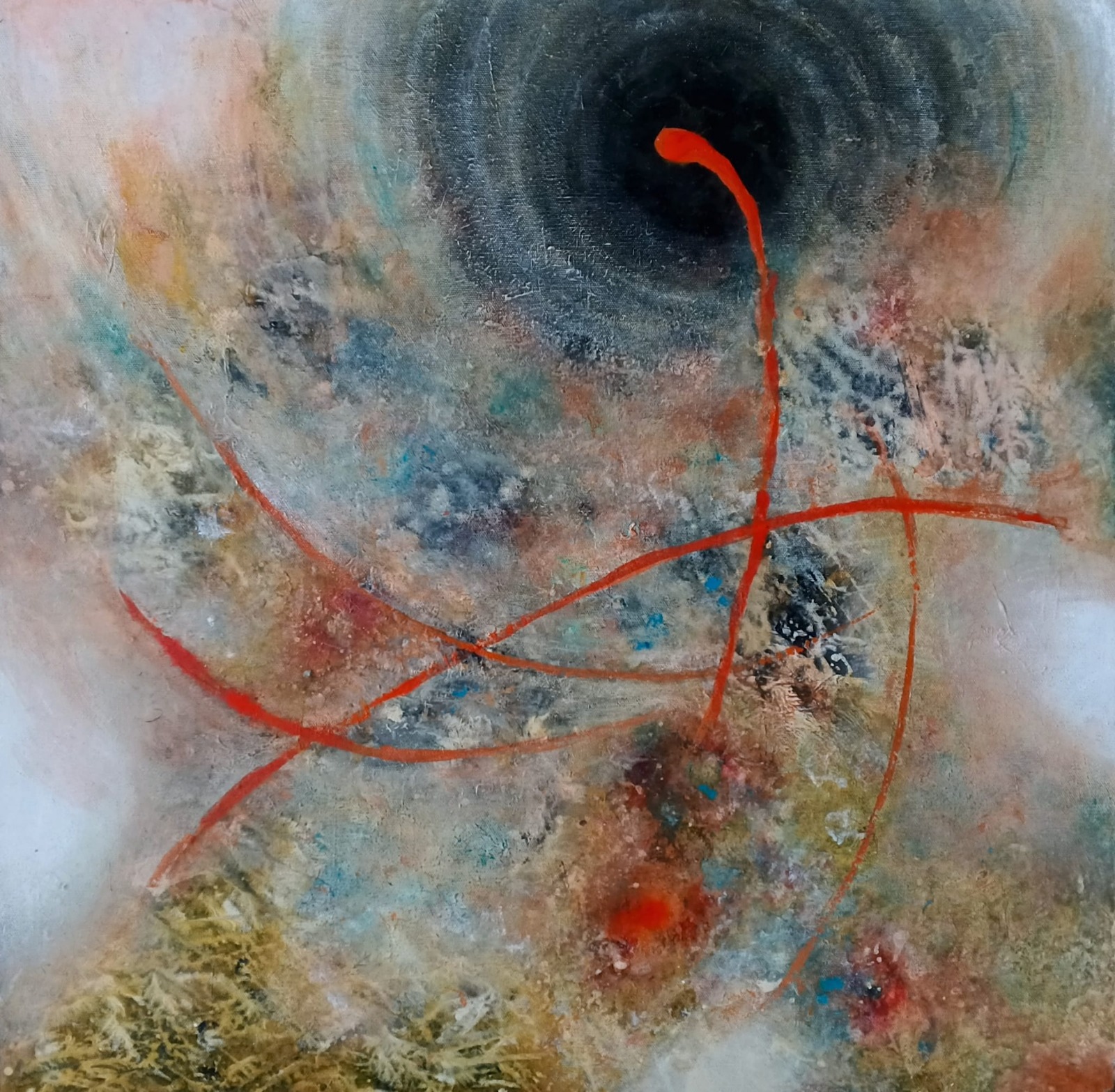 İzmir Sanatla Buluşuyor Dilşad Atasoy’un 13. Kişisel Sergisi “Biriken” Sanatseverlerle (2)